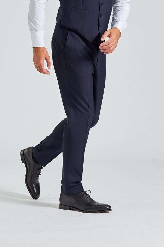 Oscar Jacobson Denz Trouser Navy-2