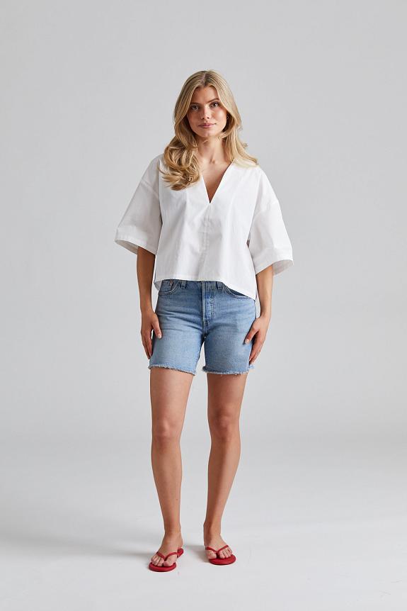 Levi's 501 Mid Thigh Short Fun Flare Lightweight-2