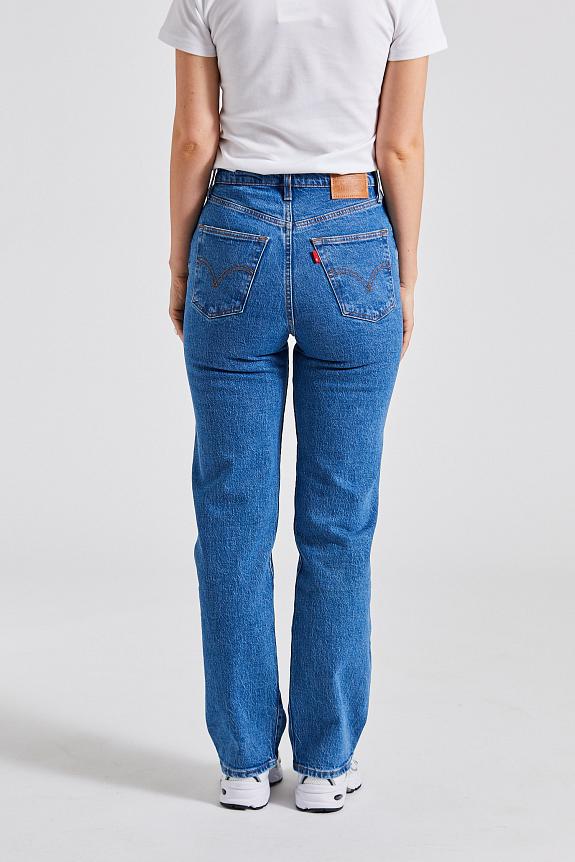 Levis Ribcage Straight Ankle Jeans Jazz Pop 