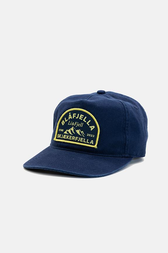 Li&Fjell Blåfjella Skjækerfjella Caps Kongeblå-1