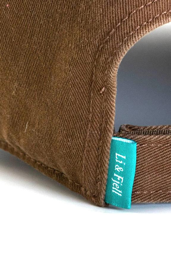 Li&Fjell Femundsmarka Fiskeri Caps Nøttebrun-4