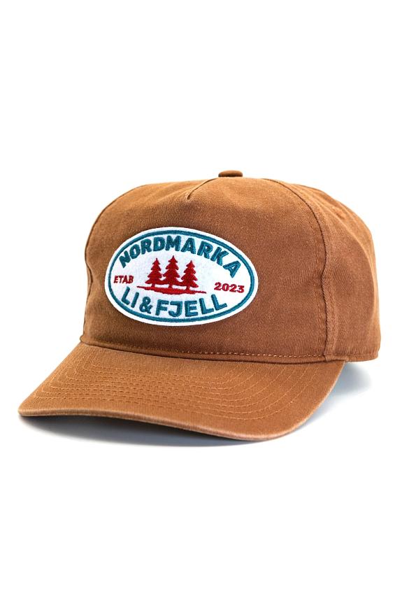 Li&Fjell Nordmarka Caps Rust-2