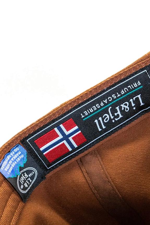 Li&Fjell Nordmarka Caps Rust-3
