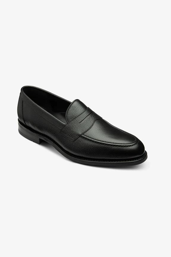 Loake Imperial Black Grain loafer 