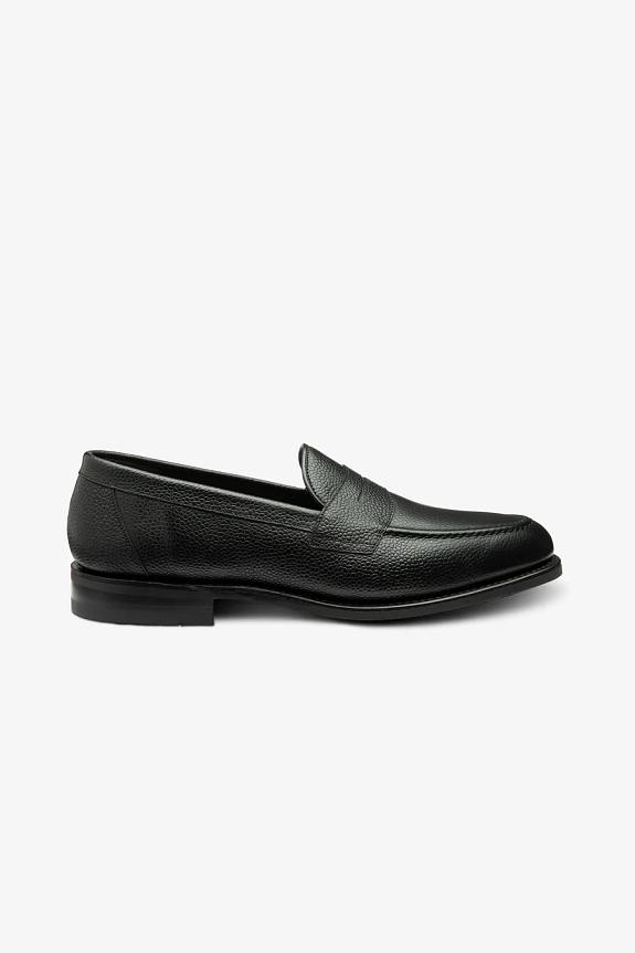 Loake Imperial Black Grain loafer 