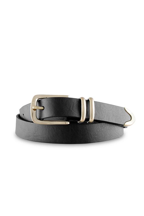 Molebo Refined Western Belt Black