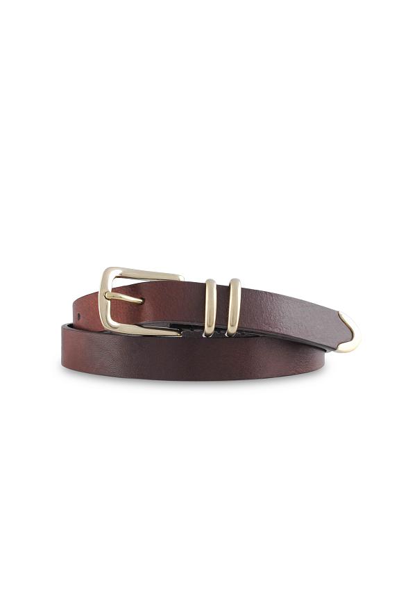 Molebo Refined Western Belt Brown