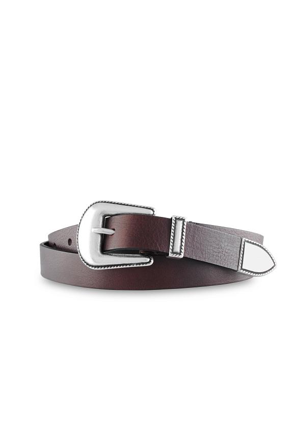 Molebo Western Belt Brown