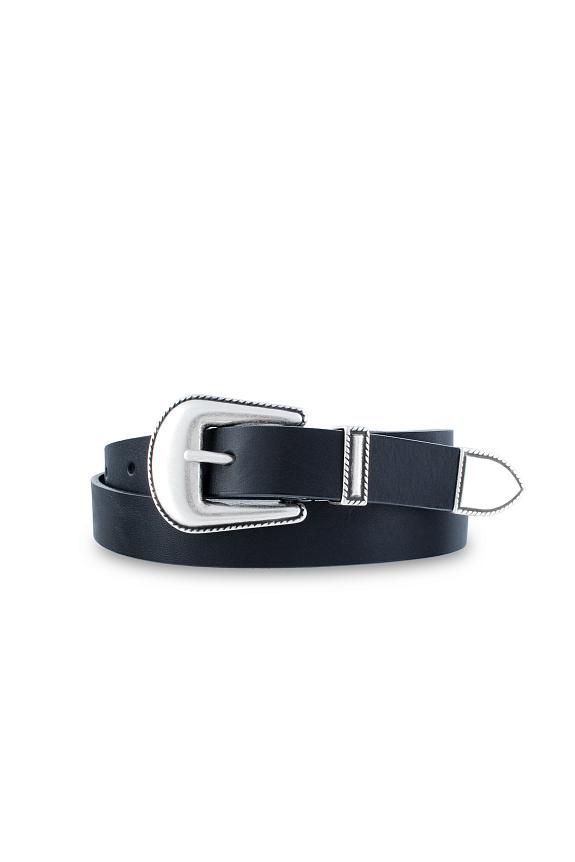 Molebo Western Belt Black