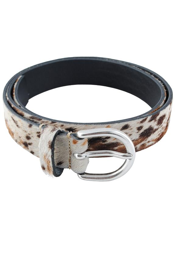 Molebo Ponyhair Belt Cow-1