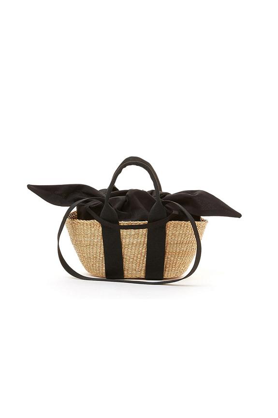MUUN Mini George Black Handle Black Pouch