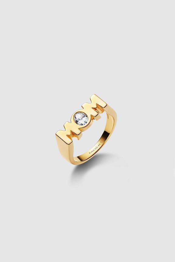 Maria Black Mom Royal Ring Gold