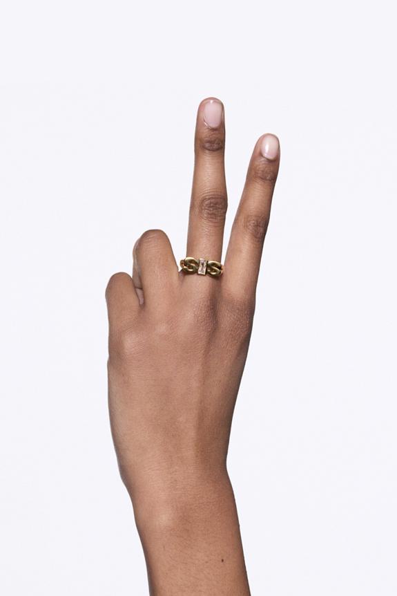 Maria Black Sis Royal Ring Gold-1