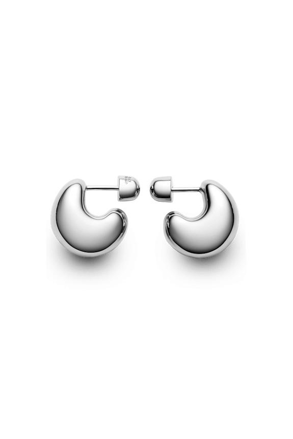 Maria Black Tryvann Pillow Earring Silver Pair