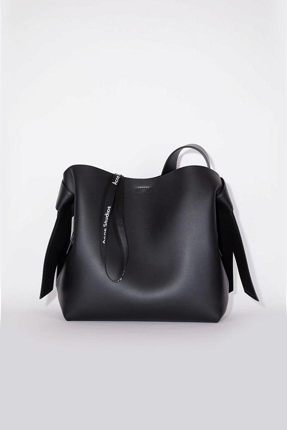 Acne Studios Musubi Midi Shoulder Bag Black
