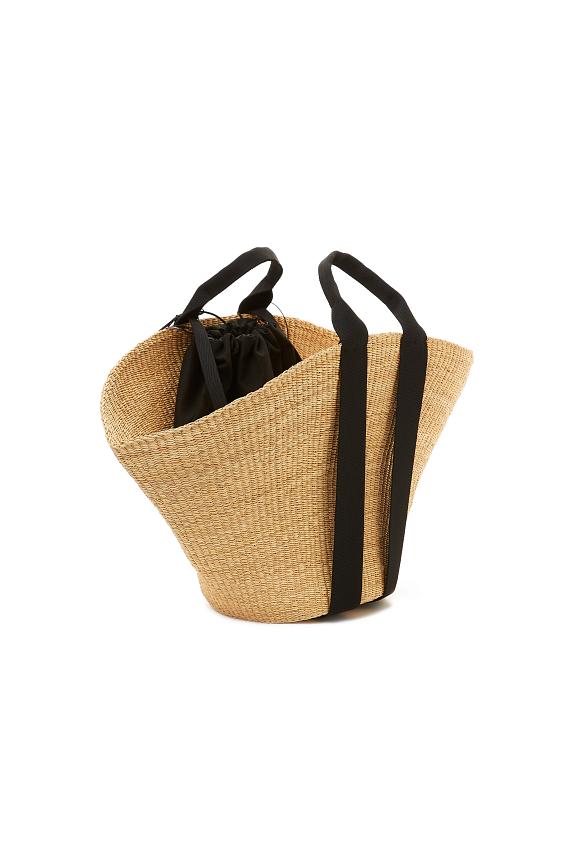 MUUN Maxi Sophie Black Handle Black Pouch-1