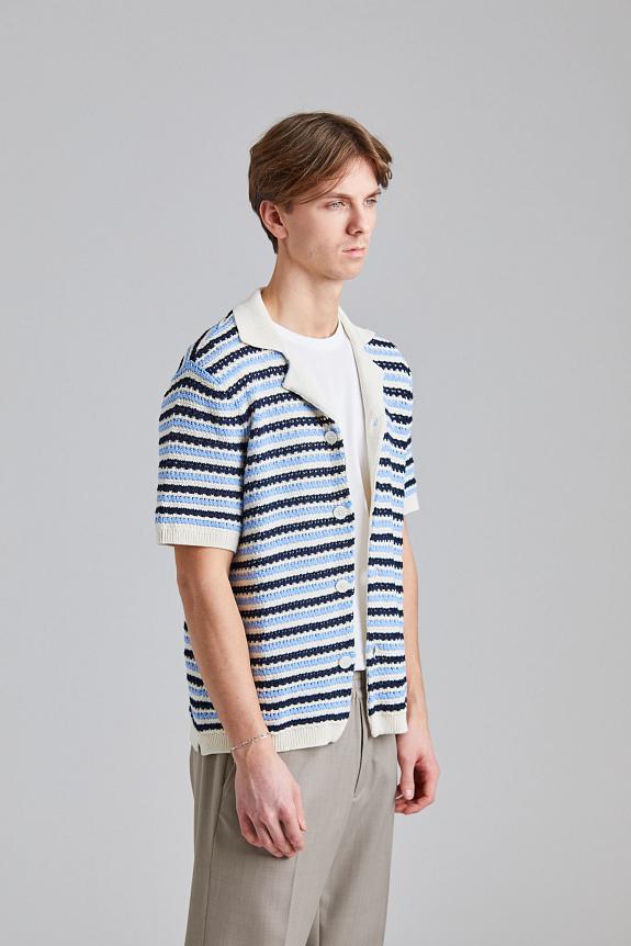 NN07 Henry SS Navy Stripe-2