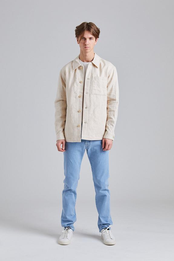 NN07 Cafu Linen Jacket Oat