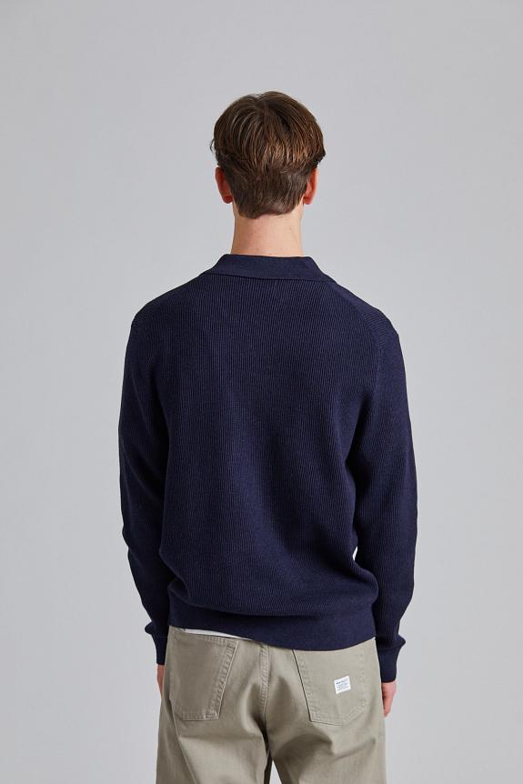 NN07 Hansie LS Navy Melange-3
