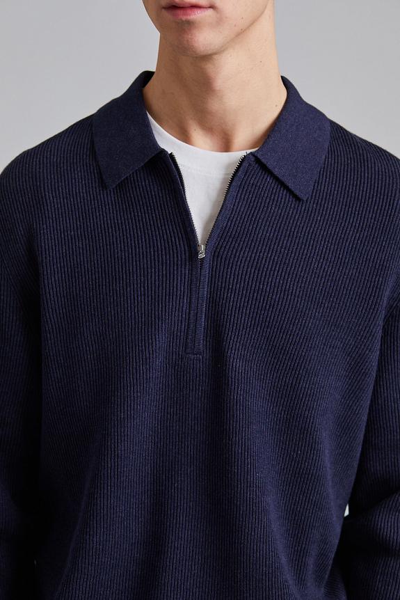 NN07 Hansie LS Navy Melange-4