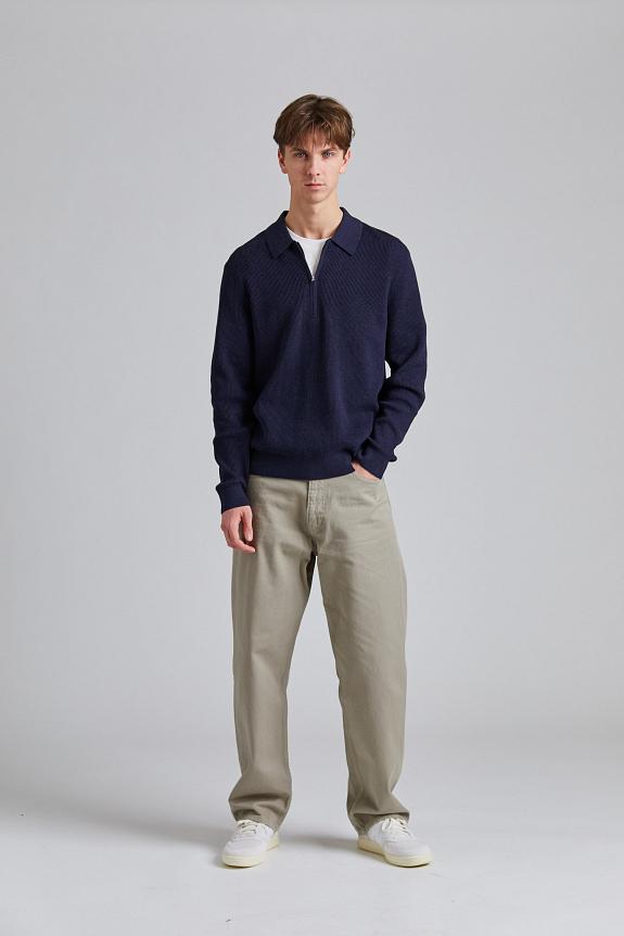 NN07 Hansie LS Navy Melange