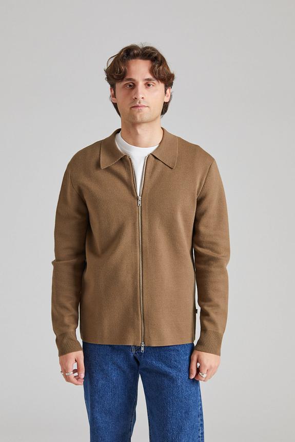 NN07 Harald Full Zip Shitake