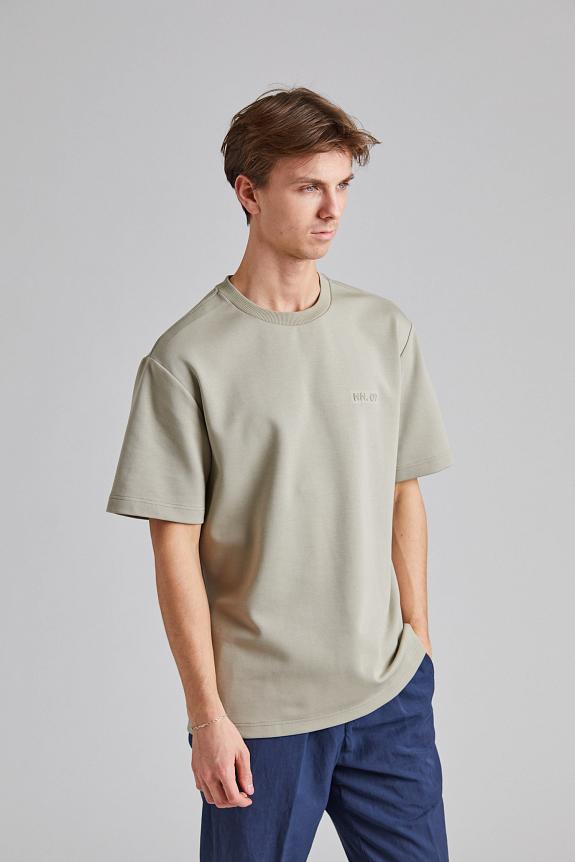 NN07 Nat SS Logo Tee Fog-1