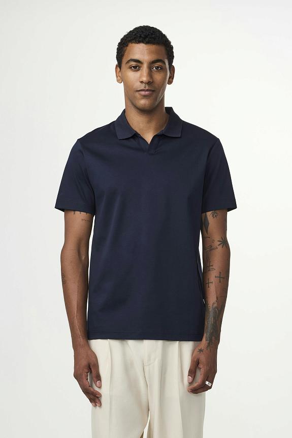 NN07 Paul SS Polo Navy Blue