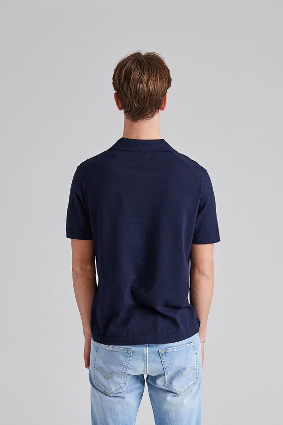 NN07 Ryan Polo Navy Blue-2