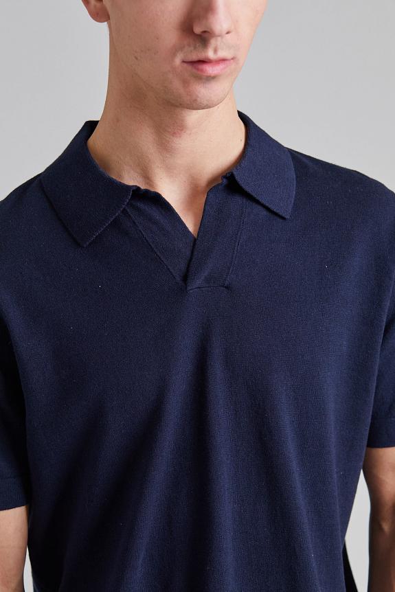 NN07 Ryan Polo Navy Blue-3