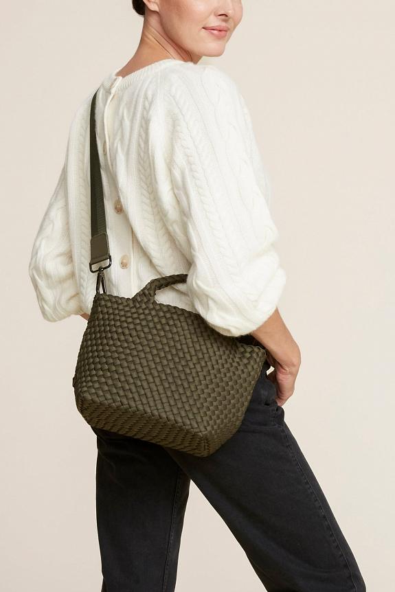 Naghedi St Barths Mini Tote Olive-3