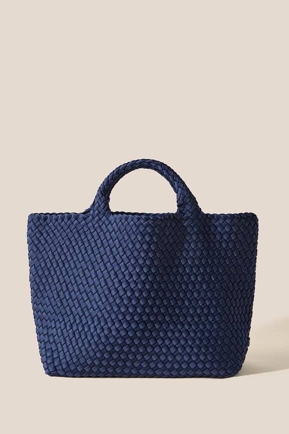 Naghedi St Barths Medium Tote Ink Blue