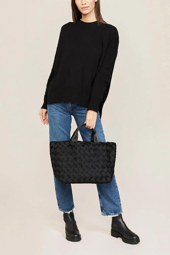 Naghedi Tangier Medium Tote Onyx-1