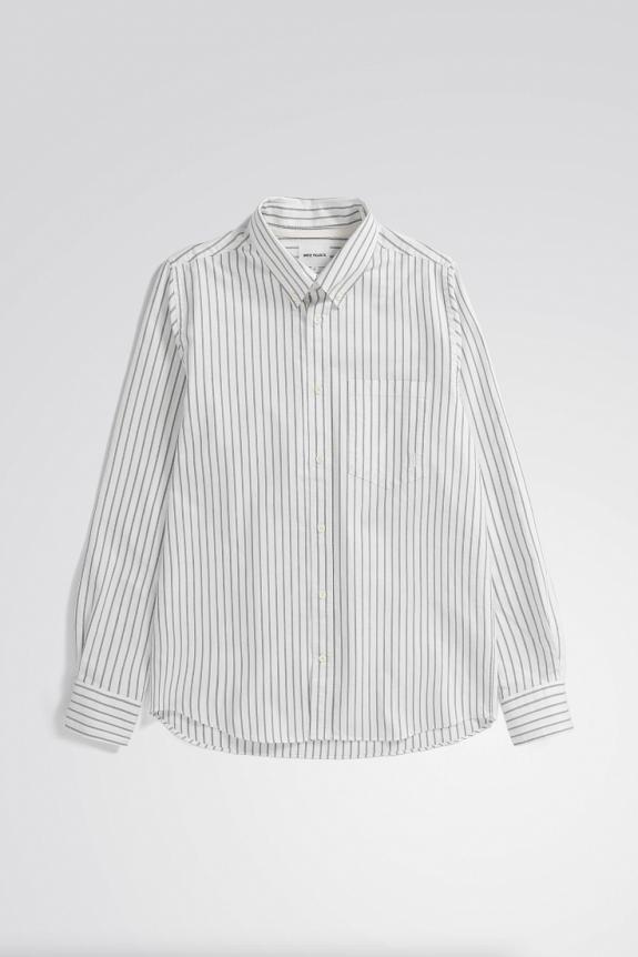 Norse Projects Algot Relaxed Oxford Monogram Shirt Spruce Green