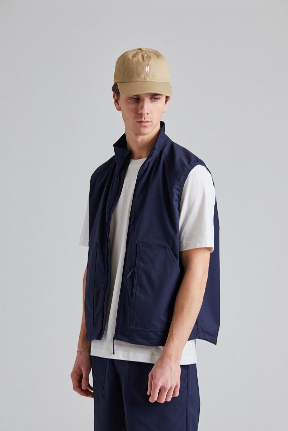 Norse Projects Birkholm Solotex Fatigue Vest Dk Navy-3