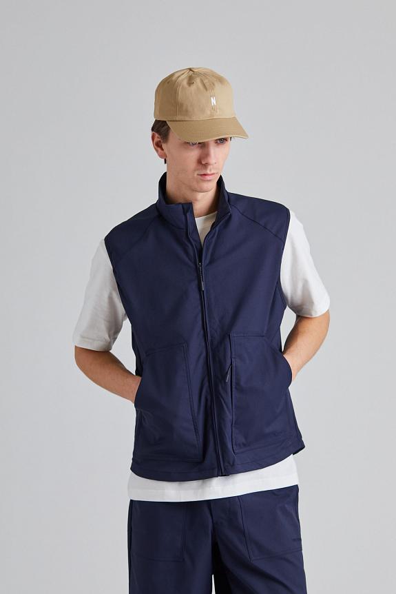 Norse Projects Birkholm Solotex Fatigue Vest Dk Navy-5