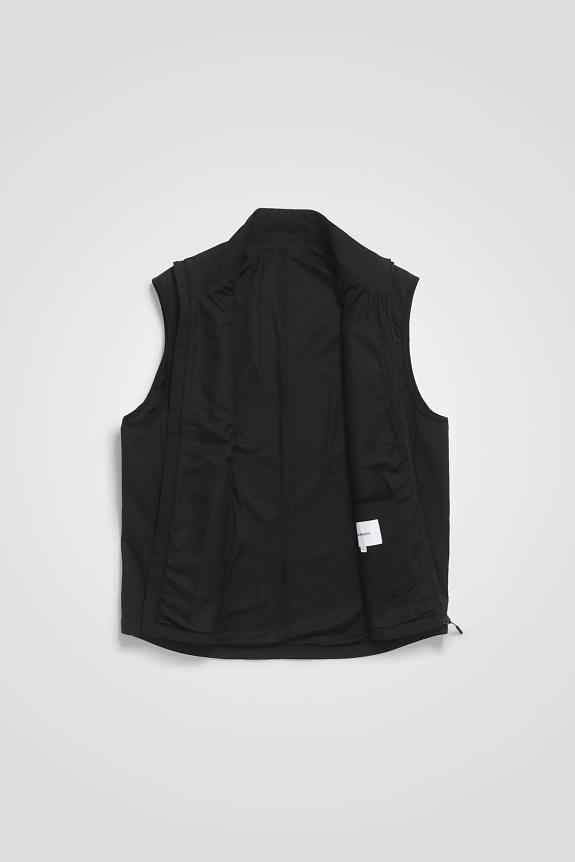 Norse Projects Birkholm Solotex Twill Vest Black