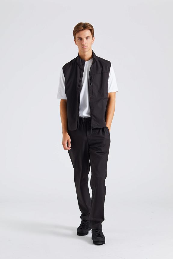 Norse Projects Birkholm Solotex Twill Vest Black-2