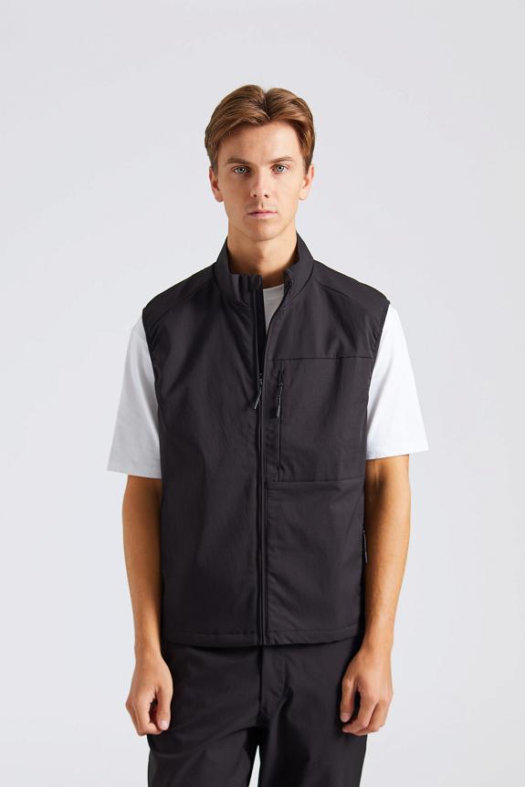 Norse Projects Birkholm Solotex Twill Vest Black