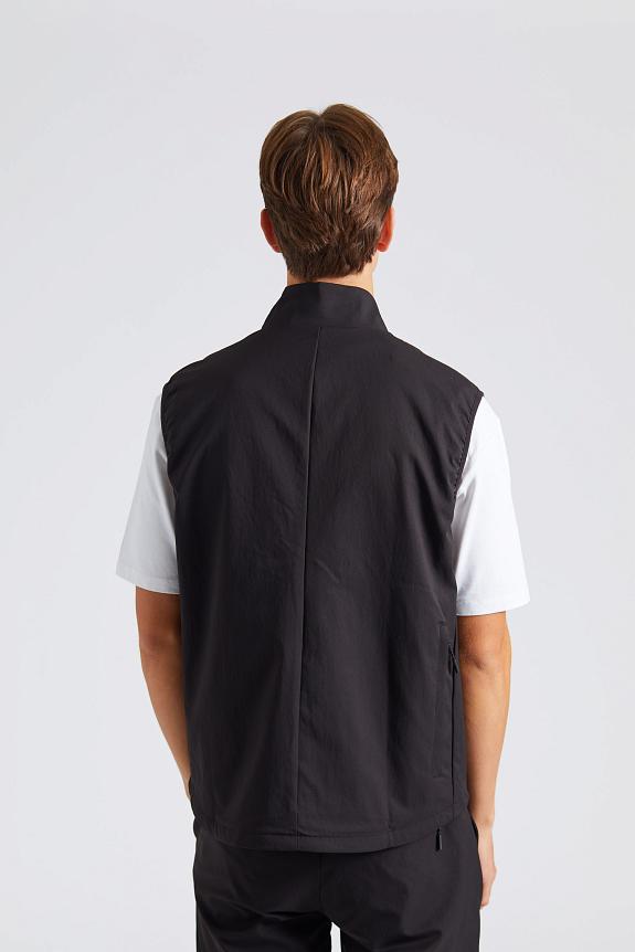 Norse Projects Birkholm Solotex Twill Vest Black-5