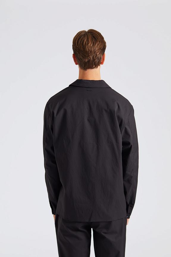 Norse Projects Carsten Solotex Twill Shirt LS Black-5