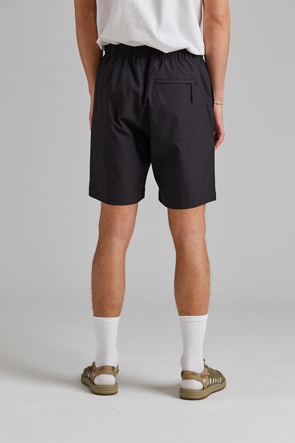 Norse Projects Ezra Fatigue Solotex Twill Shorts Black-4