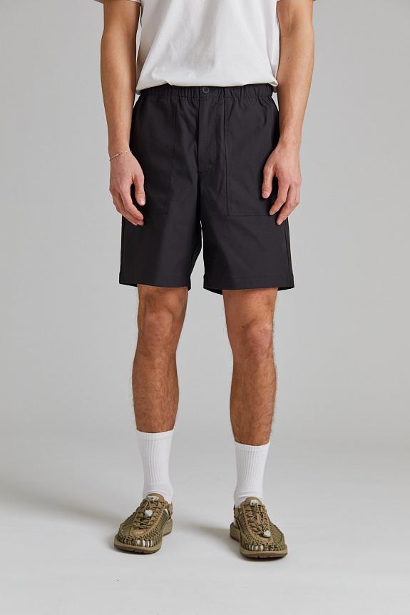 Norse Projects Ezra Fatigue Solotex Twill Shorts Black-1