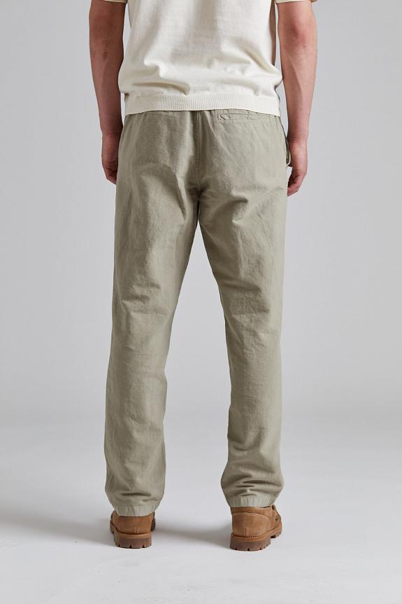 Norse Projects Ezra Relaxed Cotton Linen Trouser Clay-2