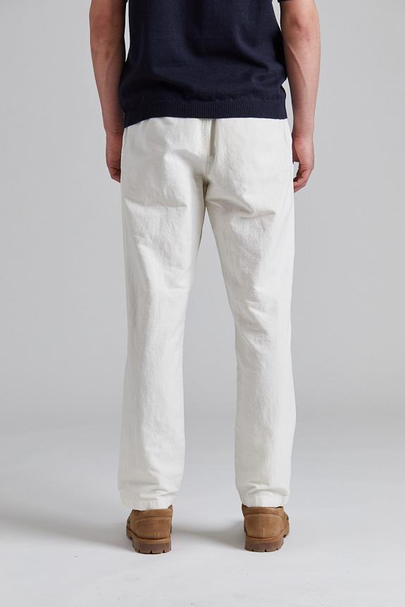 Norse Projects Ezra Relaxed Cotton Linen Trouser Kit White-3