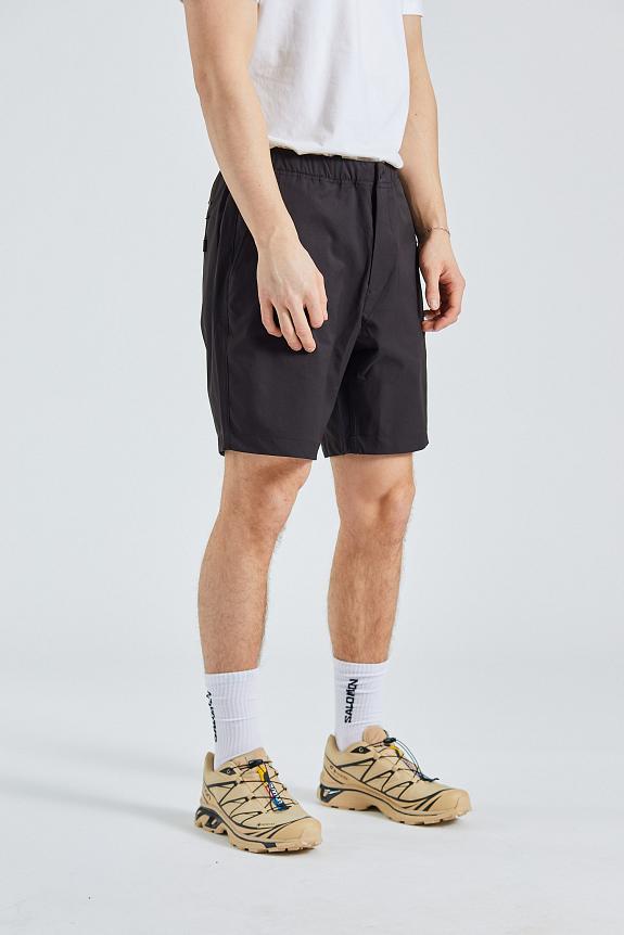 Norse Projects Ezra Relaxed Solotex Twill Shorts Black