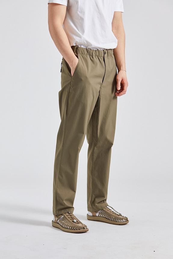 Norse Projects Ezra Relaxed Solotex Twill Trouser Sediment Green