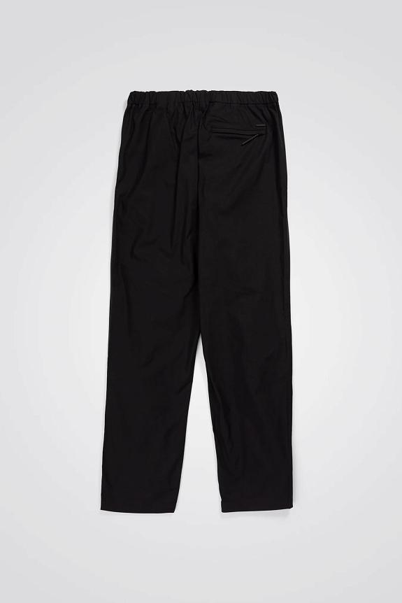 Norse Projects Ezra Relaxed Solotex Twill Trouser Black