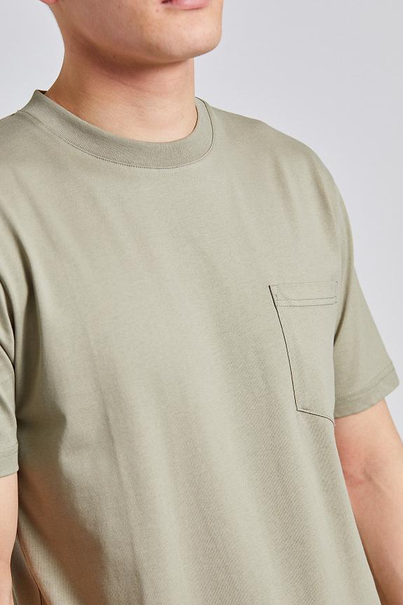 Norse Projects Johannes Organic Pocket T-Shirt Clay-3