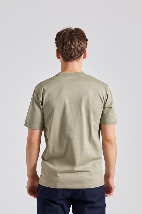 Norse Projects Johannes Organic Pocket T-Shirt Clay-1